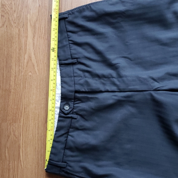 Canali Black Trouser Dress Pants 31" Waist X 29" Inseam Length Italian Designer - Picture 7 of 15